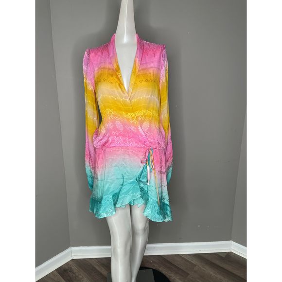 Rococo Sand
Ombré Wrap Mini Dress Revolve - Picture 4 of 8
